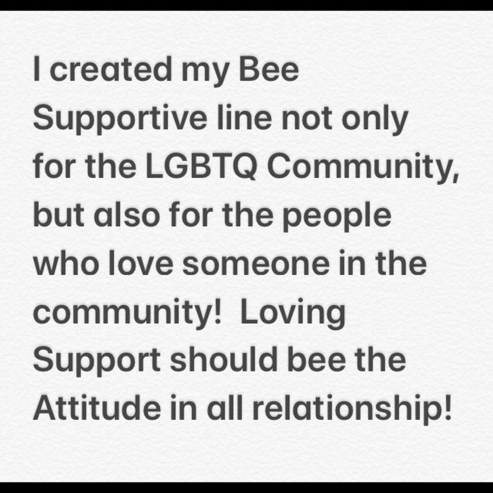 🎁LGBTQ Bee Supportive Sterling Silver Necklace - Picture 5 of 8